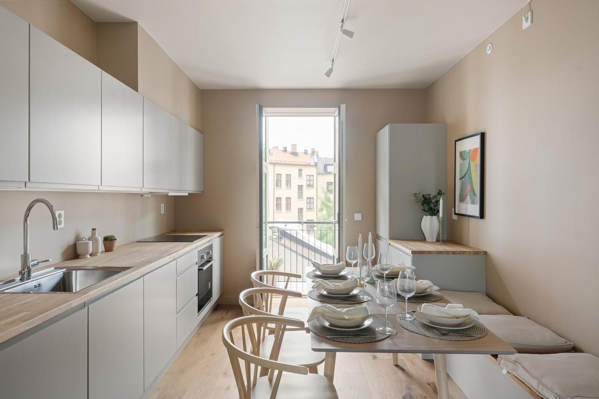 Dinbnb Apartments Gruenerlokka I 2-Bedroom With Balcony Oslo Esterno foto