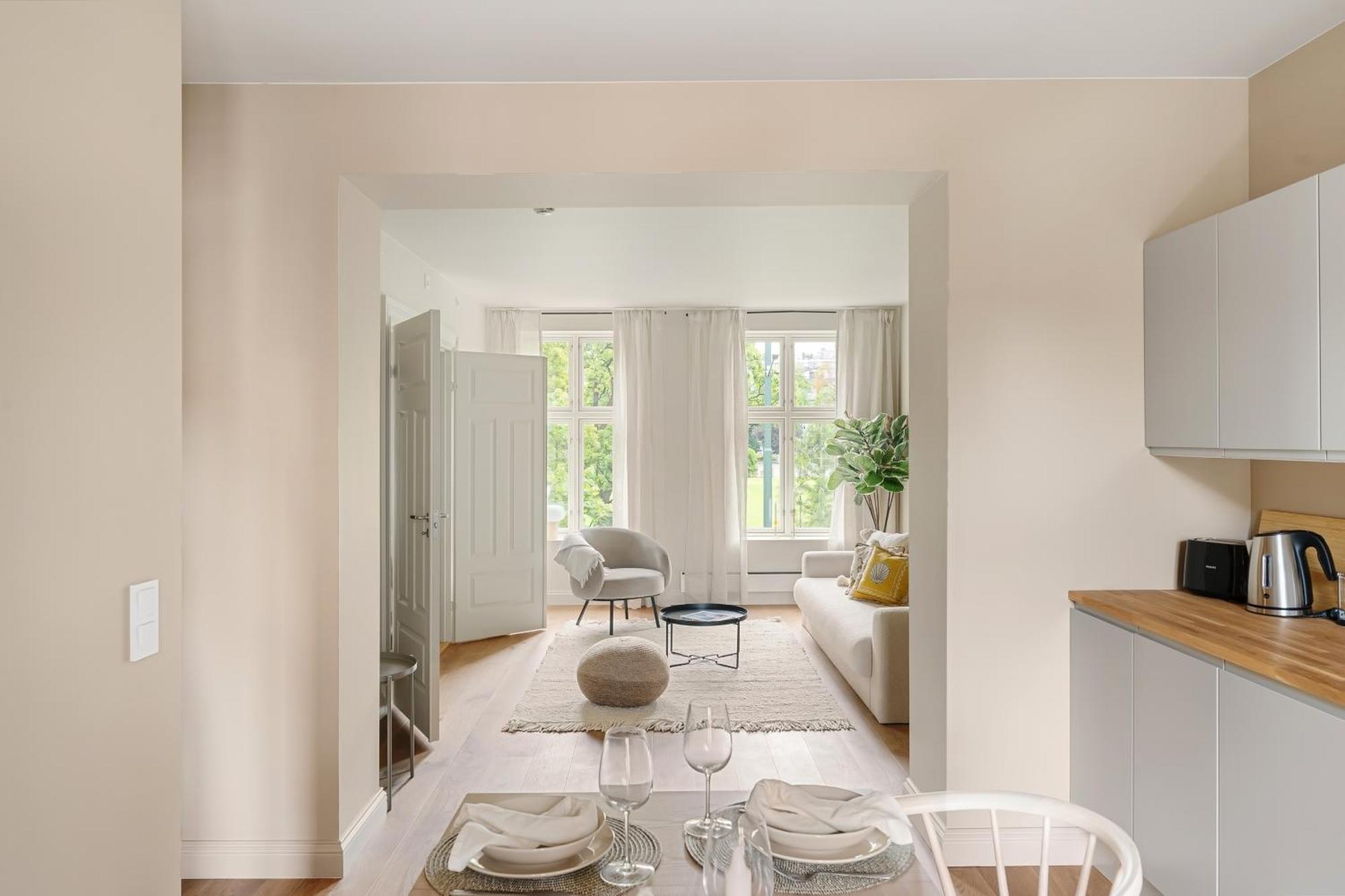 Dinbnb Apartments Gruenerlokka I 2-Bedroom With Balcony Oslo Esterno foto